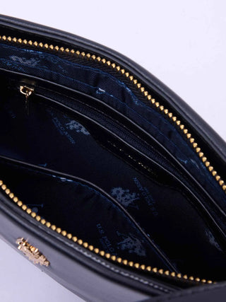 BORSA A MANO DONNA - US POLO ASSN. NERO - BEUQC6455WVP 3