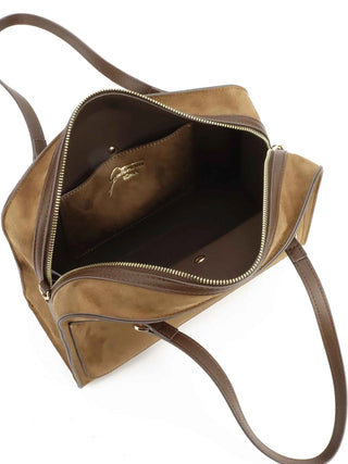 BORSA A MANO DONNA - GATTINONI ROMA MARRONE - BIN268892WZC 4