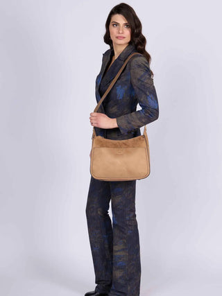 HOBO DONNA - GATTINONI ROMA MARRONE - BIN268894WZC 5