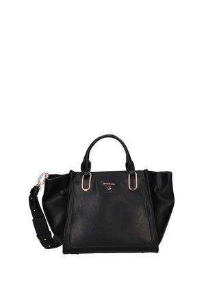 BORSA A SPALLA DONNA - GATTINONI ROMA NERO - BIN268903WVP