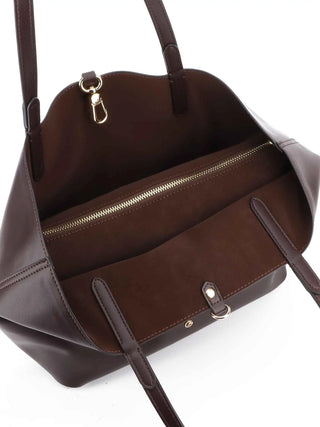 BORSA A SPALLA DONNA - GATTINONI ROMA MARRONE - BIN268910WZC 3
