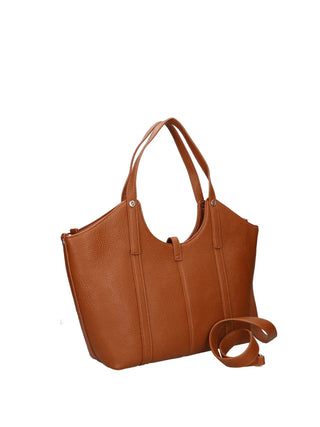 BORSA A SPALLA DONNA - GATTINONI ROMA TAN - BIN268927WVP 3