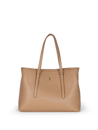 BORSA A SPALLA DONNA - US POLO ASSN. BEIGE - BIU4B8935WVP 1