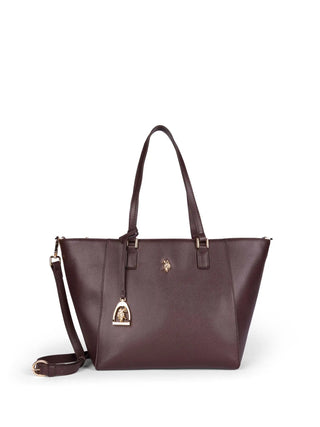 BORSA A SPALLA DONNA - US POLO ASSN. MARRONE SCURO - BIUJE8908WVP 1