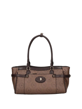 BORSA A MANO DONNA - US POLO ASSN. MARRONE SCURO - BIUN29368WVP