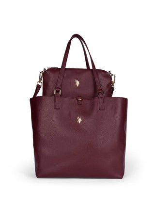 BORSA A SPALLA DONNA - US POLO ASSN. BORDEAUX - BIURR9376WVP 1