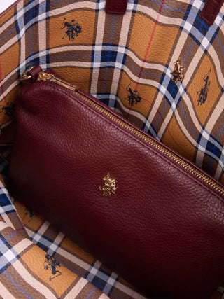 BORSA A SPALLA DONNA - US POLO ASSN. BORDEAUX - BIURR9376WVP 3