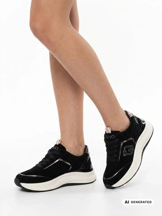 SNEAKERS DONNA - LIU-JO NERO - BF6029PX911 6