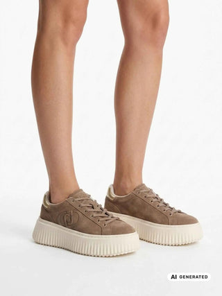 SNEAKERS DONNA - LIU-JO BEIGE - BF6059PX002 6