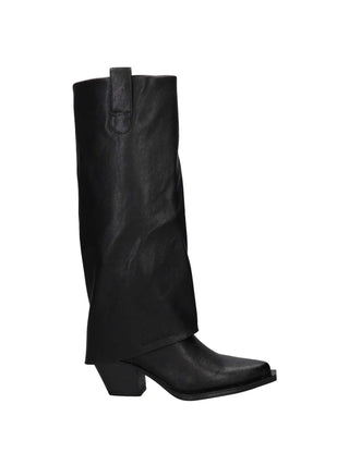 STIVALE DONNA - NAZARENO GABRIELLI NERO - 3644