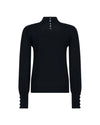 FELPA DONNA - SILVIAN HEACH NERO - GPA26009LU 2