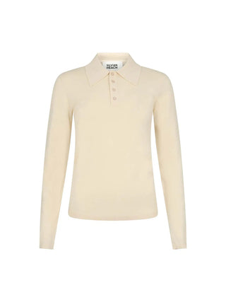 POLO DONNA - SILVIAN HEACH BIANCO SPORCO - GPA26034LU 1