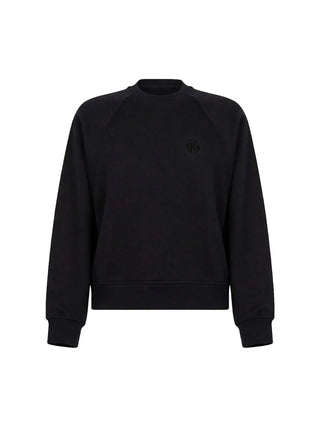 FELPA DONNA - SILVIAN HEACH NERO - GPA26094FE