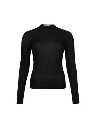 FELPA DONNA - SILVIAN HEACH NERO - GPA26147LU