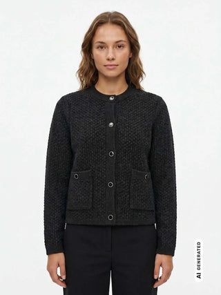 CARDIGAN DONNA - SILVIAN HEACH NERO - GPA26311CD 3