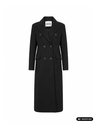 CAPPOTTO DONNA - SILVIAN HEACH NERO - GPA26418CP 1