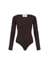BODY DONNA - SILVIAN HEACH MARRONE - GPA26538BD 1