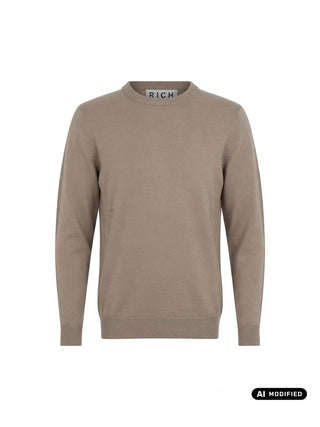 FELPA UOMO - JOHN RICHMOND BEIGE - UMA26283MA