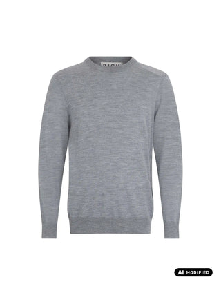 FELPA UOMO - JOHN RICHMOND GRIGIO - UMA26283MA 1