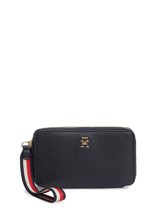WOMEN'S WALLET - TOMMY HILFIGER BLUE - AW0AW18699