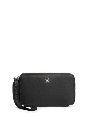 WOMEN'S WALLET - TOMMY HILFIGER BLACK - AW0AW18699