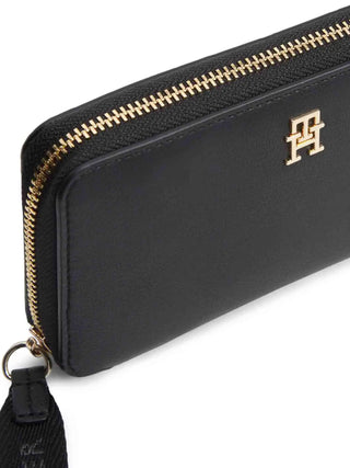 WOMEN'S WALLET - TOMMY HILFIGER BLACK - AW0AW18699 3