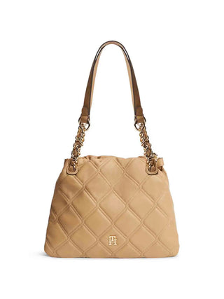 TOTE DONNA - TOMMY HILFIGER KHAKI - AW0AW18716 1