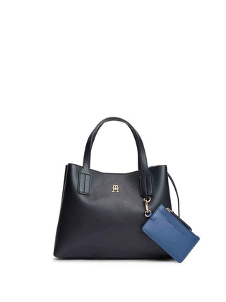 BORSA A MANO DONNA - TOMMY HILFIGER BLU - AW0AW18722 1