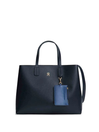 WOMEN'S HANDBAG - TOMMY HILFIGER BLUE - AW0AW18723