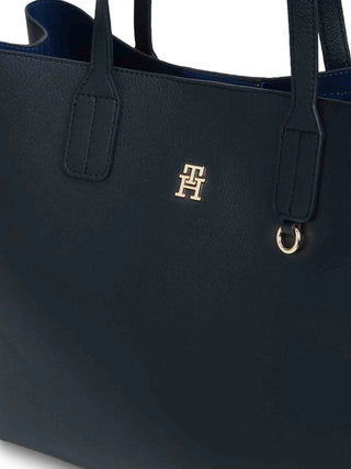 WOMEN'S HANDBAG - TOMMY HILFIGER BLUE - AW0AW18723 3