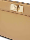 WOMEN'S CLUTCH BAG - TOMMY HILFIGER KHAKI - AW0AW18727 4