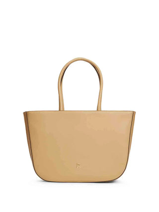 WOMEN'S TOTE BAG - TOMMY HILFIGER KHAKI - AW0AW18742 1