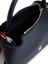 WOMEN'S HANDBAG - TOMMY HILFIGER BLUE - AW0AW18743 3
