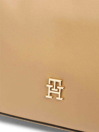 WOMEN'S HANDBAG - TOMMY HILFIGER KHAKI - AW0AW18743 4