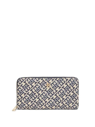 PORTAFOGLIO DONNA - TOMMY HILFIGER BLU - AW0AW18796 1
