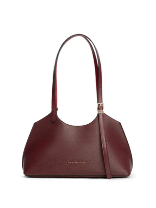 TOTE DONNA - TOMMY HILFIGER BORDEAUX - AW0AW19037 1
