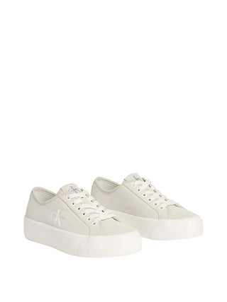 SNEAKERS DONNA - CALVIN KLEIN CREMA - HW0HW03088 2