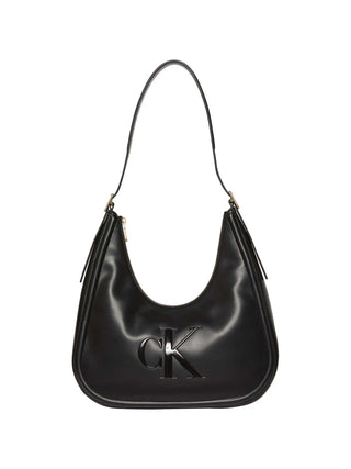 WOMEN'S SHOULDER BAG - CALVIN KLEIN BLACK - LV04F3427G