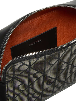 TRACOLLA DONNA - CALVIN KLEIN BEIGE-NERO - LV04F3533G 3