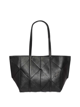 WOMEN'S SHOULDER BAG - CALVIN KLEIN BLACK - LV04F3548G