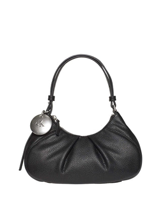 BORSA A SPALLA DONNA - CALVIN KLEIN NERO - LV04F3554G