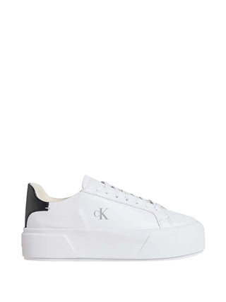 SNEAKERS DONNA - CALVIN KLEIN BIANCO-NERO - YW0YW01928 1