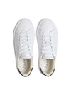 SNEAKERS DONNA - CALVIN KLEIN BIANCO-NERO - YW0YW01928 3