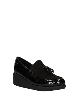 MOCASSINO DONNA - RIPOSELLA NERO - AMBRA I WC00BX 2