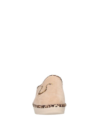 CIABATTA DONNA - RIPOSELLA BEIGE - BASILIA I WC00BX 3