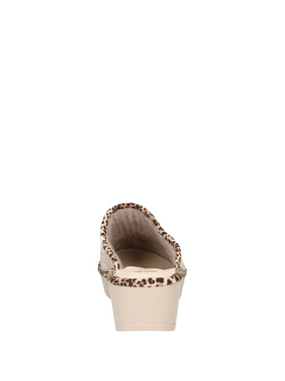 CIABATTA DONNA - RIPOSELLA BEIGE - BASILIA I WC00BX 5