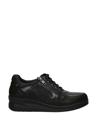 SNEAKERS DONNA - RIPOSELLA NERO - MANUELA I WC05BX 1