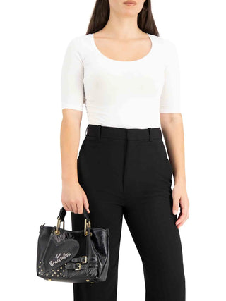 BORSA A MANO DONNA - BRACCIALINI NERO - B19200-YY 5