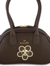BORSA A SPALLA DONNA - BRACCIALINI MARRONE - B19213-YY 3