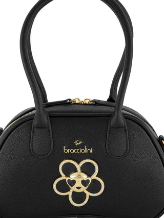 BORSA A SPALLA DONNA - BRACCIALINI NERO - B19213-YY 3